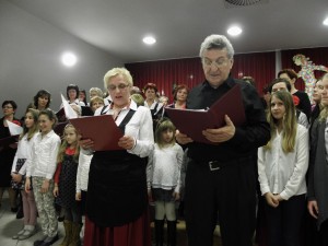 Program sta povezovala Mimi Kos in Ivo Puhar
