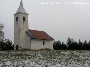 Cerkev sv. Petra, Vrh nad Želimljami